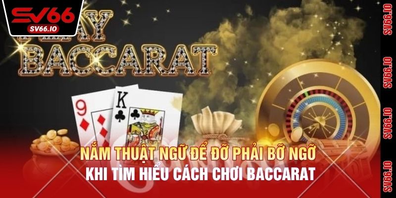 Nắm thuật ngữ để đỡ phải bỡ ngỡ khi tìm hiểu cách chơi Baccarat